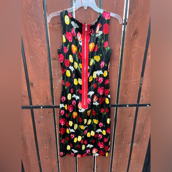 Dolce & Gabbana tulip silk dress size 42EU - Picture 4 of 13